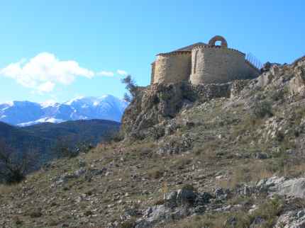 chapelle sant marti de la roca à camelas