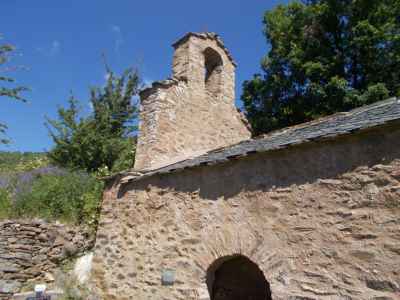 clocher de l'église sant andreu de Llar