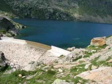 barrage de juclar à canillo,andorre