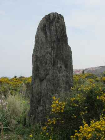 menhir peyra ficta de cerbère