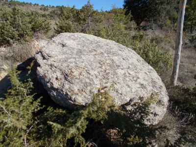 roche gravée de cupule du roc ample