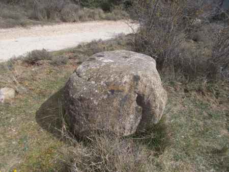 roche gravée de Badebany 2 à corneilla de conflent