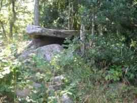 dolmen du pla del castella ou cova d'en rollan 1 de corsavy