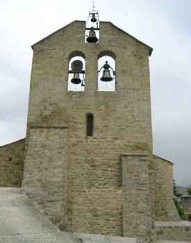 clocher de l'église St Jean de Dorres