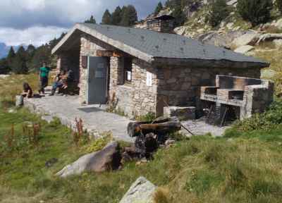refuge d'ensagents à Encamp en Andorre