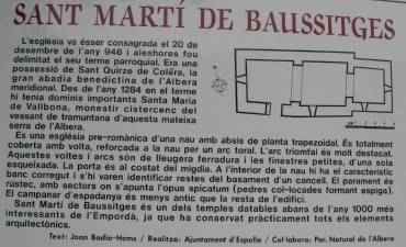 chapelle st marti de baussitges d'Espolla