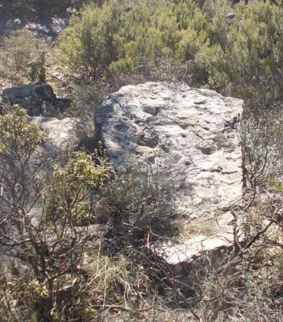 roche gravée pedres de corral d'en massanet 1  espolla