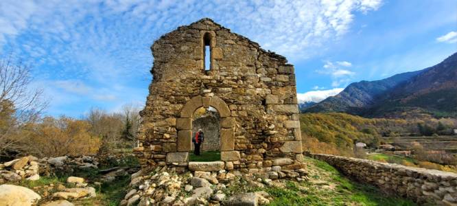 chapelle romane  saint pierre de fillols