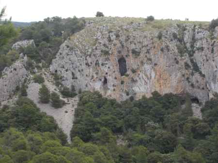 grotte trou de crouzate à gruissan