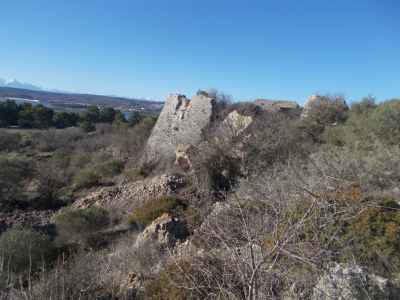 remparts du chateau de leucate