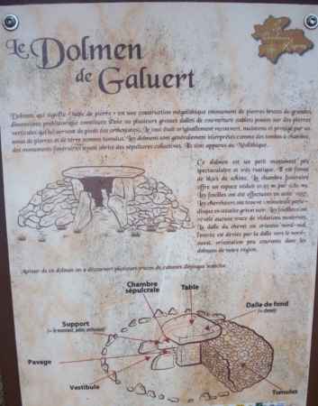 dolmen serrat de galuert à Vivès