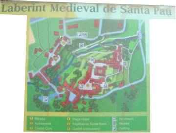 village de santa pau en catalogne