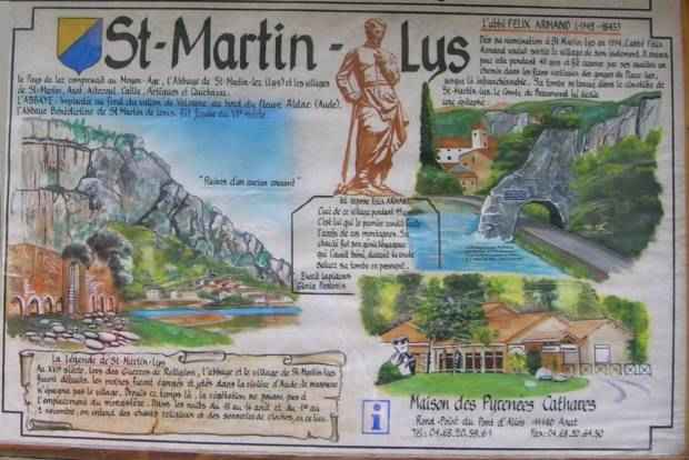 village de l'aude de saint martin lys