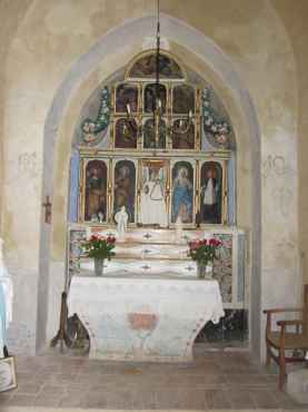 choeur de la chapelle notre dame du roure