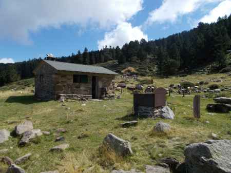 refuge de la Jasse des Cortalets à Taurinya