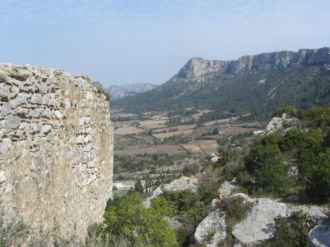 vallée du verdouble du chateau de Tautavel