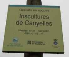 pierre gravée de canyelles à vilajuiga