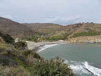 plage de Peyrefite à Cerbère