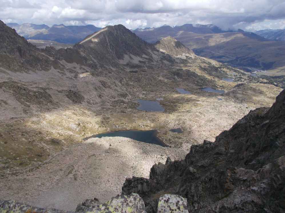 lacs des Pessons d'Encamp en Andorre