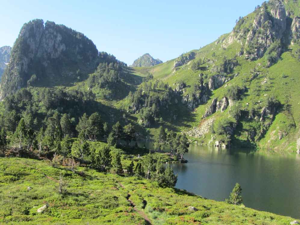 tang bleu et roc de bragues en Ariege