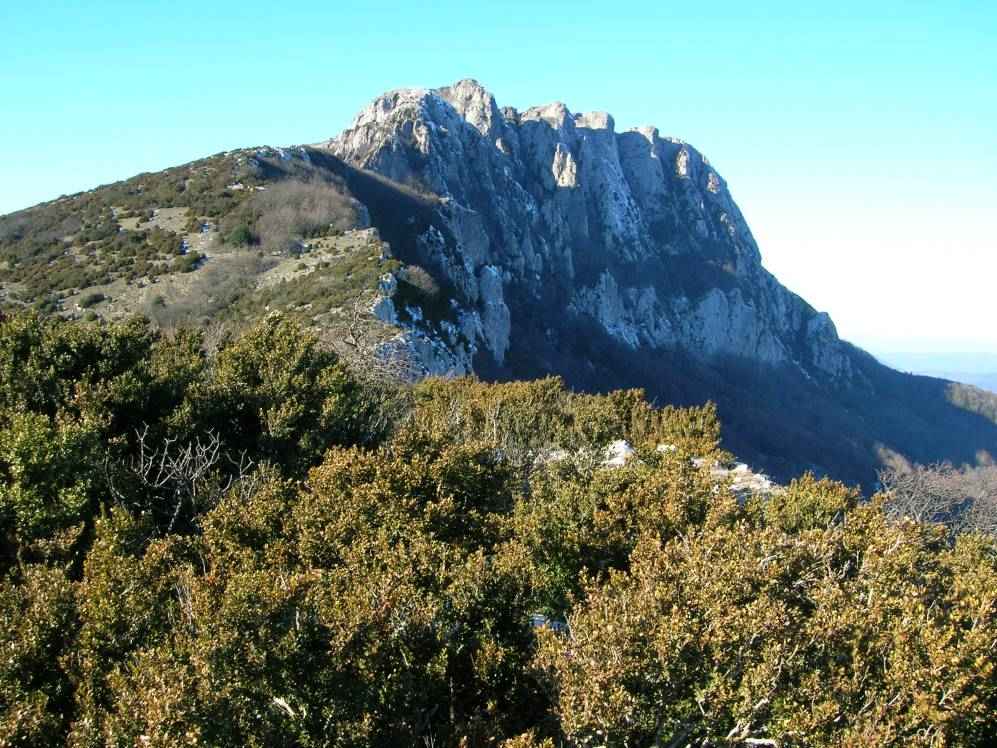 Bugarach vu de Pchines