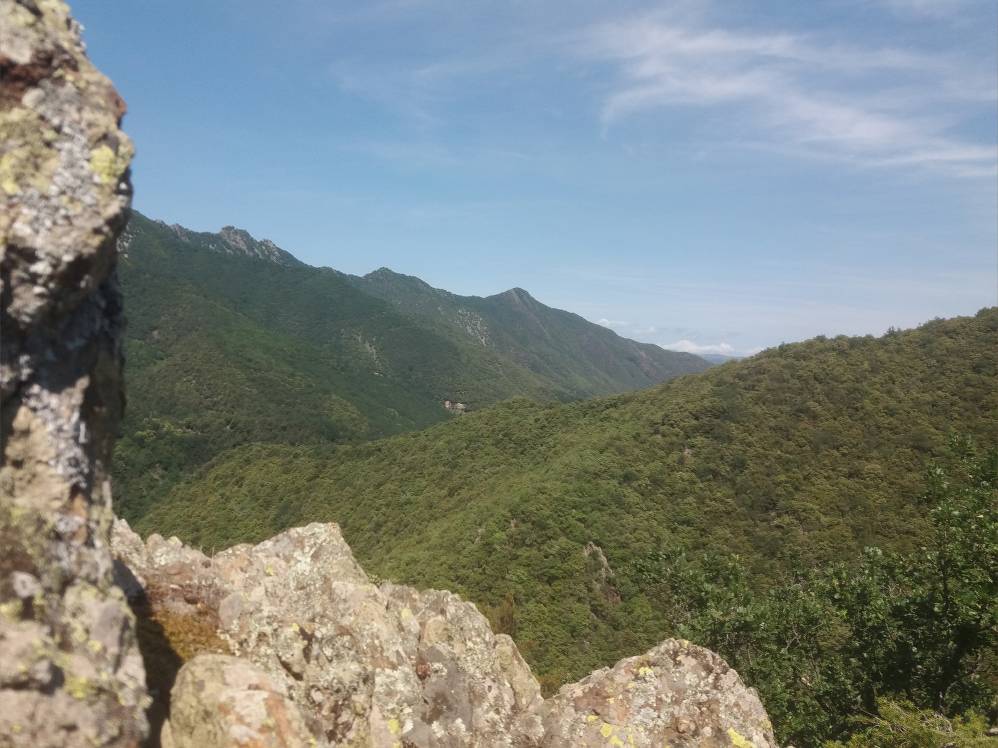 gorges du cady du massif du canigou