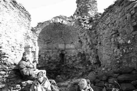 ruine de l'eglise sant feliu